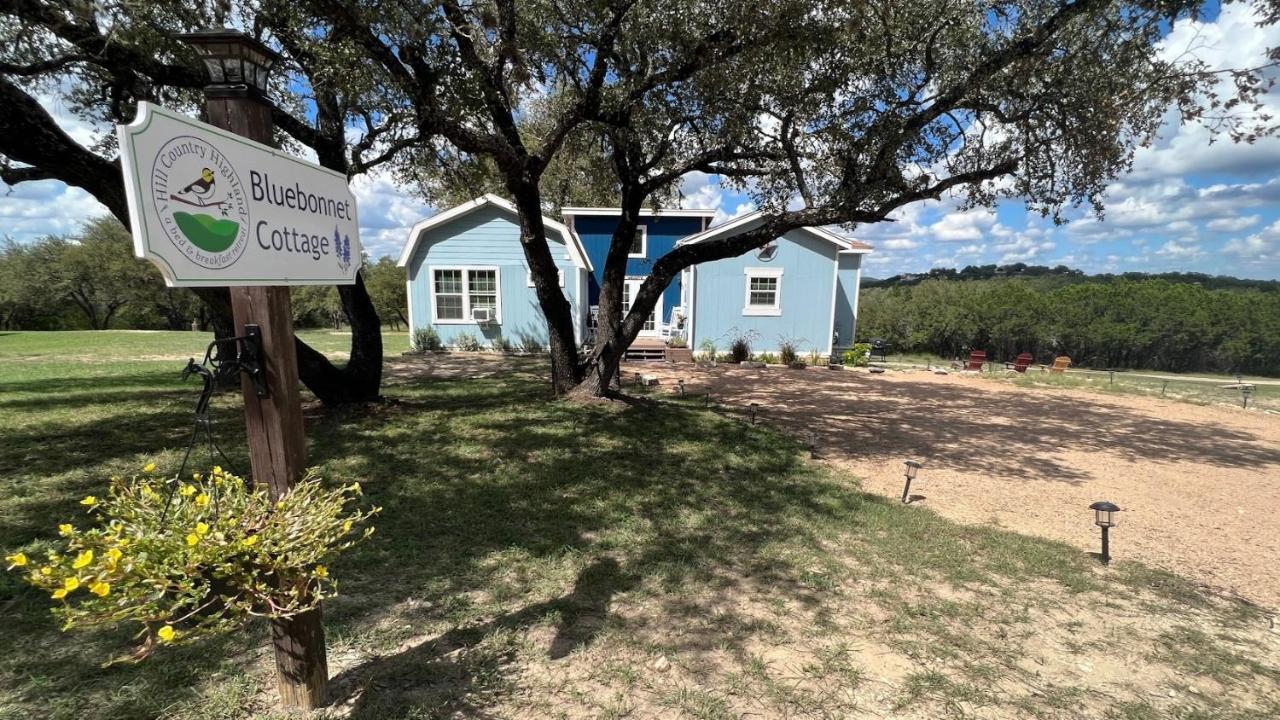 Hill Country Highland'S Bluebonnet Cottage 마블폴스 외부 사진